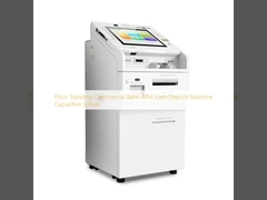 Όρθιο Εμπορικό ATM Τραπέζης Κατάθεσης Μετρητών Οθόνη Χωρητικής Αφής