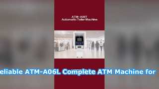 Αξιόπιστο ATM-A06T Πλήρες μηχάνημα ATM για τραπεζικές και λιανικές επιχειρήσεις
