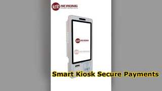 Smart Cashless Kiosk K35W Ασφαλείς πληρωμές