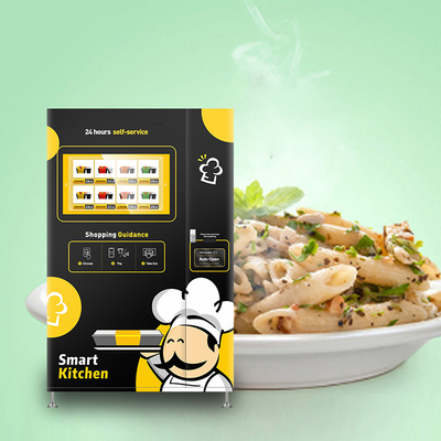 160pcs κάρρα μηχανών πώλησης τροφίμων ικανότητας με τη μηχανή πώλησης περίπτερων μικροκυμάτων 3000W