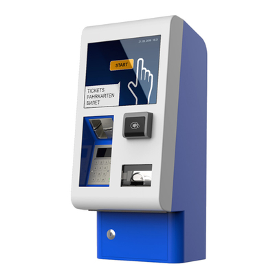 Μηχανή πώλησης εισιτηρίων Cashless αυτοεξυπηρετήσεων οθόνης αφής για την υπεραγορά