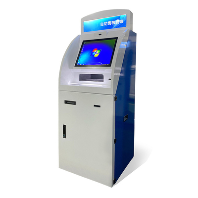 Καυτή πωλώντας μηχανή περίπτερων ATM αυτοεξυπηρετήσεων εκτυπωτών εκθέσεων διανομέων μετρητών αυτοεξυπηρετήσεων οθόνης αφής A4