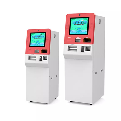 Αεροδρόμιο 19 ιντσών CPU i5 256G Atm Μηχάνημα κατάθεσης μετρητών Αυτόματο ταμείο