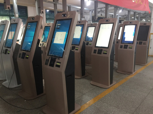 Μόνη μηχανή πληρωμής περίπτερων εξυπηρέτησης πελατών της FCC ODM με το διανομέα καρτών δωματίων