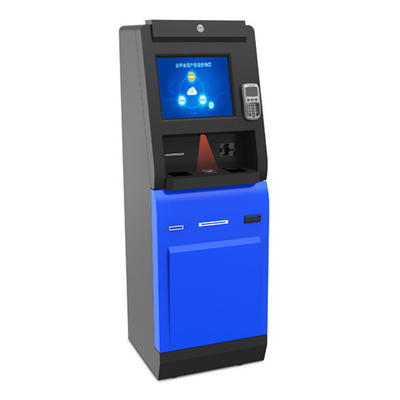 8GB μηχανή ανταλλαγής ATM νομίσματος περίπτερων μηχανών κατάθεσης μετρητών οθόνης αφής