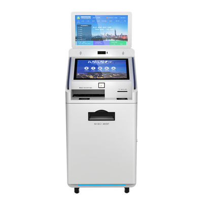 Επίσημη Pos εκτυπωτών ανιχνευτών κώδικα Qr πινάκων μετάλλων πληρωμής περίπτερων αυτοεξυπηρετήσεων διοικητικής οικοδόμησης τελική βασική θέση