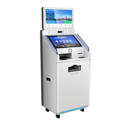 Επίσημη Pos εκτυπωτών ανιχνευτών κώδικα Qr πινάκων μετάλλων πληρωμής περίπτερων αυτοεξυπηρετήσεων διοικητικής οικοδόμησης τελική βασική θέση