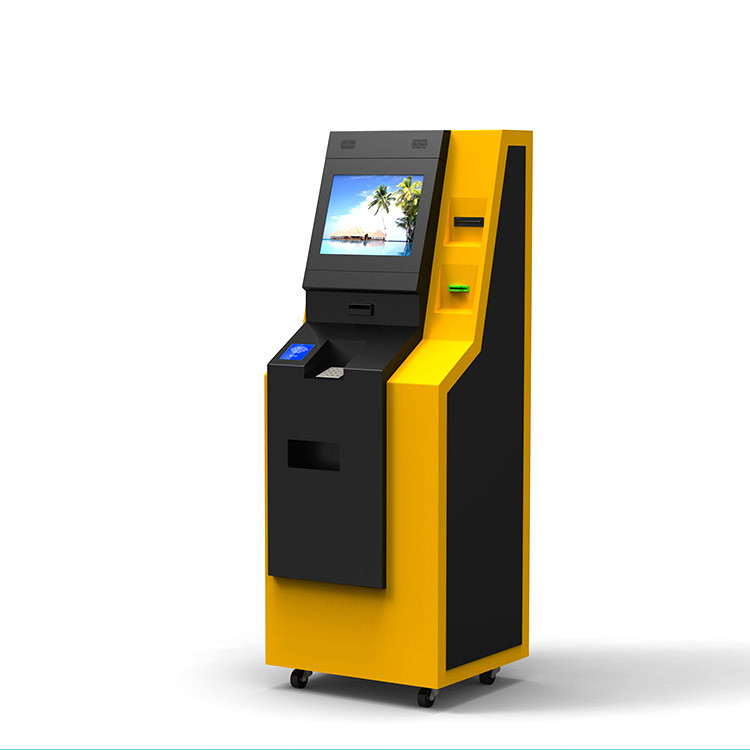 Crypto ATM πατωμάτων περίπτερων μηχανών NCR εκτυπωτών αυτοεξυπηρετήσεων οθόνης αφής τελική ελεύθερη μόνιμη μηχανή