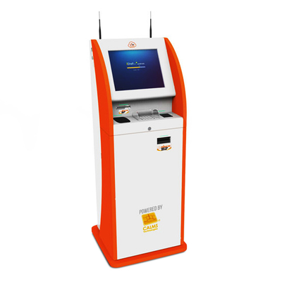240V το περίπτερο καρτών μηχανών ATM μετρητών τράπεζας αυτοεξυπηρετήσεων αποσύρει
